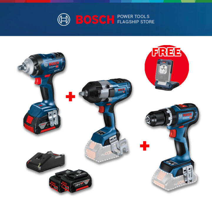 BOSCH [COMBO] 18V Heavy Duty Automotive Solutions Combo | Lazada