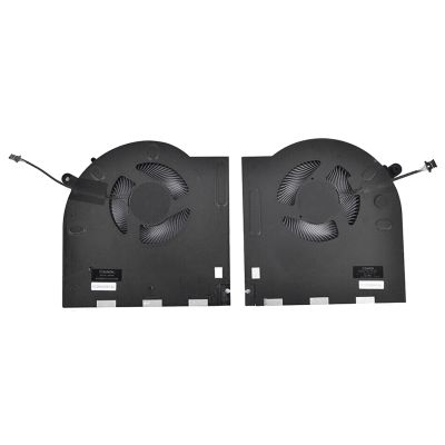 2PCS CPU GPU Cooling Fan Plastic Cooling Fan for Dell Alienware M17 R3 M17 R4 RTX Graphics Card