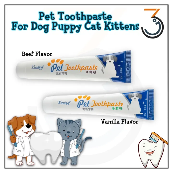 Pet Toothpaste Dog Cats Puppy Kitten Lazada PH