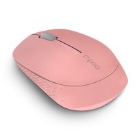 MOS เมาส์ไร้สาย  [SPCCB6ATBQ คืน 10% สูงสุด 500] Rapoo เมาส์ไร้เสียงรบกวน M100 Silent Multi เมาส์บลูทูธ  Mouse Wireless