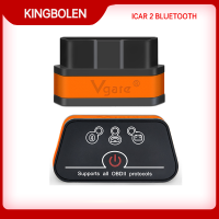 Vgate ICar2บลูทูธวินิจฉัยรถ OBD OBD2 ELM327อัตโนมัติเครื่องมือบลูทูธ ICar 2 Elm 327 V2.1 Odb2เครื่องอ่านโค้ด PK Elm327 V1.5