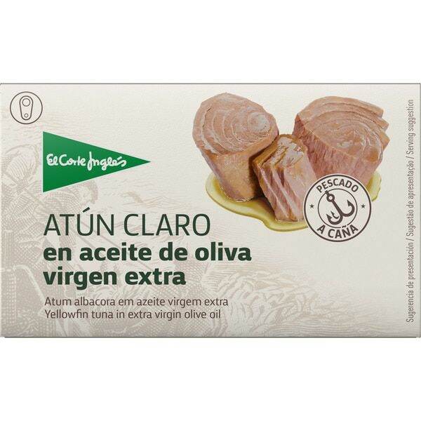 El Corte Ingles Atun Claro de Oliva Virgen TunaYellowfin Tuna In Extra