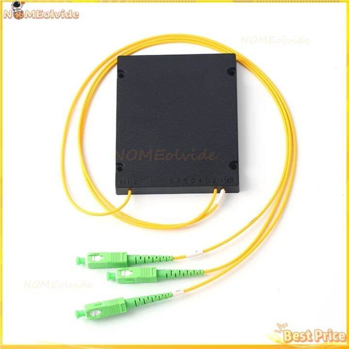 Optical fiber accessories SC APC 1X2 PLC Fiber Optic splitter box with