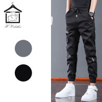 กางเกง ชายขายาว Pants mens summer sports pants casual all-match long pants กางเกงวอร์มชาย