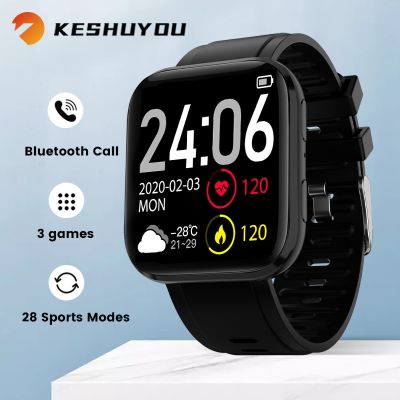 ZZOOI KESHUYOU G19 Smart Watch Men 28 Sports Modes IP68 Waterproof Smartwatch Answer Call Game Watches for Women Android iOS Phone