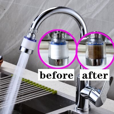 Water Saving Kitchen Faucet Aerator Nozzle Tap Adapter Device Splashproof water filter Bubbler Swivel Head Bathroom Accessories