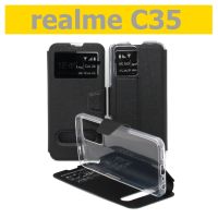 เคส realme C35 - เคสฝาพับ เรียวมี โชว์เบอร์ วางตั้งได้