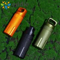 ┋✈▼ EDDIE1 Outdoor Container Waterproof Seal Tank Pill Box Travel Medicine Case Dry Bottle Emergency Survival Hike Box First-Aid Canister/Multicolor