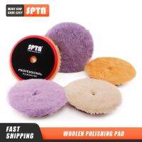 【LZ】umbmh3 (Bulk Sales 2Pcs   10Pcs) SPTA 3 /5 /6   Wool Polishing Pad High Density Lambs Woollen Polish buffing Pad for Car Polisher