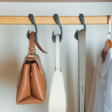 Desktop Bag Hook Stocking Holder Clips Non-slip Hook Holder Clamp On Under  Desk For Table To Hang Handbags Headsets Bags - Temu