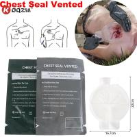 Hydrogel Chest Seal Vented Quick Wound Emergency Dressing Bandage First Aid Kit อุปกรณ์เสริม Vent บาดเจ็บชุด IFAK อุปกรณ์