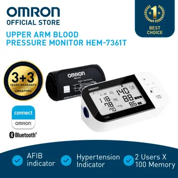 Buy the Omron HEM7361T Bluetooth Upper Arm Blood Pressure Monitor