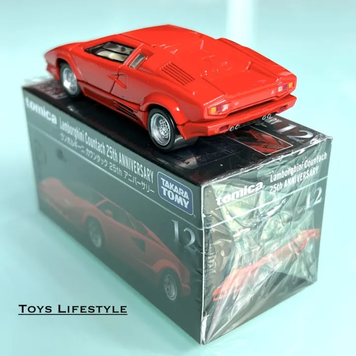 Mobil Tomica Premium Diecast 12 Countach 25th Anniversary