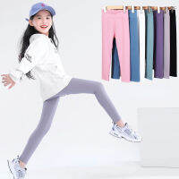 100-150เซนติเมตรสาวฉลามกางเกงแจ๊กเก็ตกีฬา Leggings 9-PointThin โยคะตุ๊กตาบาร์บี้กางเกงสำหรับ3-12ปี