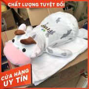 Bộ mền gối.Quà KM sữa Grow  Giao mẫu ngẫu nhiên