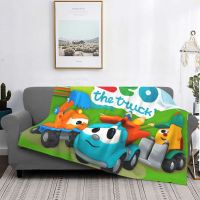 Movies Shows Leo The Truck Blanket Cover Fleece children son Warm Throw Blankets for Outdoor Travel Bedroom Quilt