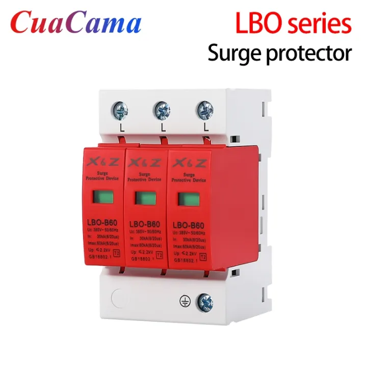 AC SPD Surge Protector Low Voltage Distribution Household Arrester ...