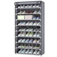 (มีหลายแบบ)  MGN ชั้นวางรองเท้า 10 ชั้น DIY ( ขนาด 60 X 160 X 30 ) (ปรับได้) SHOES RACK - K