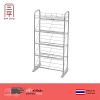 (โปร++) HOMESPACE | SAN PING ชั้นวางรองเท้า 5 ชั้น 5 TIERS SHOE RACK ขนาด:50 x 23 x 98.5 ซม. +ส่วนลด ตู้รองเท้า ชั้นวางรองเท้า ตู้เก็บรองเท้า ตู้ใส่รองเท้า