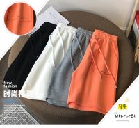 【CW】 Shorts Short Pants vintage track pocket wide leg loose high waist Streetwear