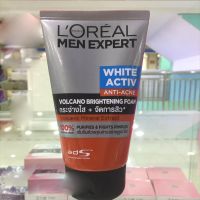 Thai version of LOreal mens oil-controlling volcanic mud anti-acne facial cleanser to brighten skin tone and