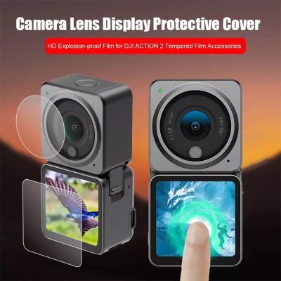 Tempered Gl Screen Protector Cover For DJI OSMO Action 2 Camera Lens Display Screen Protection Film Action2
