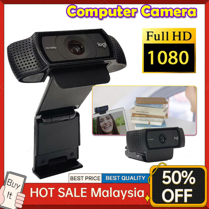 Logitech HD Pro Webcam C920, 1080p Widescreen Video Calling and
