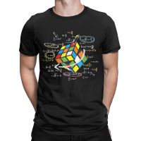 Math Rubik Rubix Rubics Player Cube Men T Shirt Math Lovers Humor Tee Shirt Short Sleeve Crew Neck T-Shirt Cotton Plus Size Tops