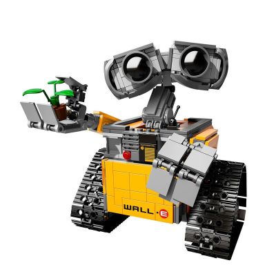 WALL E Robot 687PCS Disney Building Blocks Cartoon Movie Eva Wall-e Toys Classic Dolls Idear Model Bricks Set Children MOC Gift
