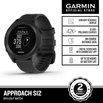 Garmin Approach S10 - Lightweight GPS Golf Watch, Black, 010-02028-00  (Renewed)