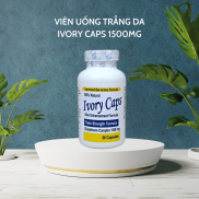 Ivory Caps Glutathione 1500mg - Viên uống trắng da lọ 60v Mỹ