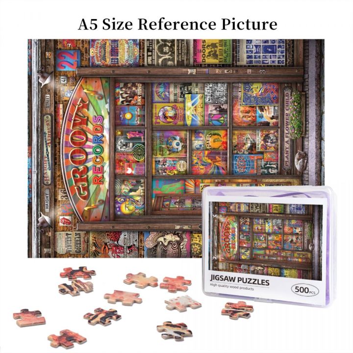 groovy-records-wooden-jigsaw-puzzle-500-pieces-educational-toy-painting-art-decor-decompression-toys-500pcs