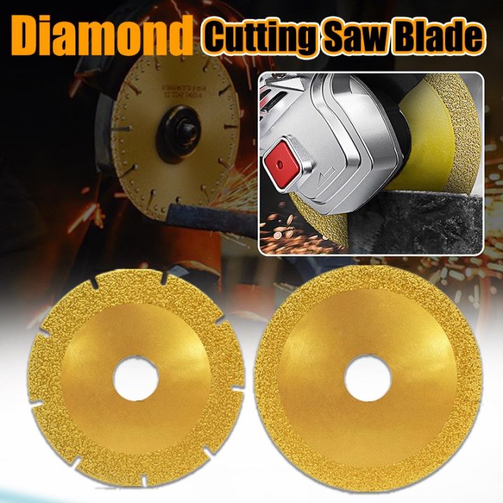 100mm Diamond Saw Blade Brazing Iron Cutting Disc Metal Cut Off Wheel ...