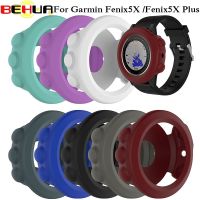 Silicone case for Garmin Fenix 5X Plus GPS Smartwatch Exquisite Soft Case Protector Cover for Garmin Fenix 5 x Smart Sport Watch Cables