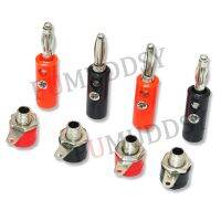 Banana Plug/Lantern Head Red And Black 4mm 10PCS Test Plug Solderless Side Stackable Socket