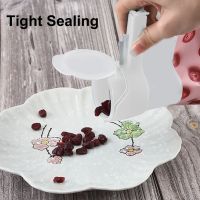 【CW】 Plastic Clip Food Saver with Discharge Nozzle Moisture Snack Clamp