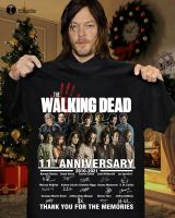 The Walking Dead 11Th Anniversary 2010-2021 Movie Film Tee Shirt Shirt Dress Custom Aldult Teen Unisex Fashion Funny New Xs-5Xl