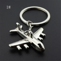 3D Car Bag Pendants Jewelry Gift Keyring Metal Model Airplane Aircraft