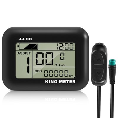 KING-METER J-LCD Display Electric Bike Instrument Monitor E-Bike Speeder Replacement Parts Panel Bafang LED TFT Kit