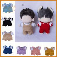 Petie Babe 20Cm ตุ๊กตาชุดเสื้อผ้าหลายสี DIY สวมเสื้อยืดลายน่ารักตุ๊กตาผ้า