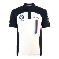 [พร้อมส่ง] เสื้อโปโลแขนสั้นลําลอง ลาย Bmw Racing Suit Team Uniform เลือกลายได้ สําหรับขี่รถจักรยานยนต์