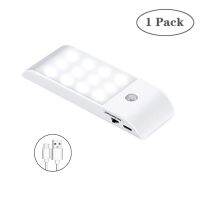 2Pack PIR Motion Induction Sensor Light Stick-on Wardrobe Night Light Staircase Kitchen Closet Aisle Wall Lamp LED Cabinet Light