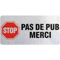 [Toy City] RuleMylife Stop Pus De Pub Merci ในฝรั่งเศสสติกเกอร์รถรูปลอกอะนิเมะน่ารักอุปกรณ์ตกแต่ง Pegatinas Para Coche