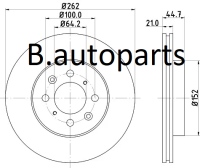 จานเบรคหน้า HONDA CITY GM6 GM7 GN2 2014-2020 JAZZ GK 1.3 1.5 2014- RUNSTOP /คู่