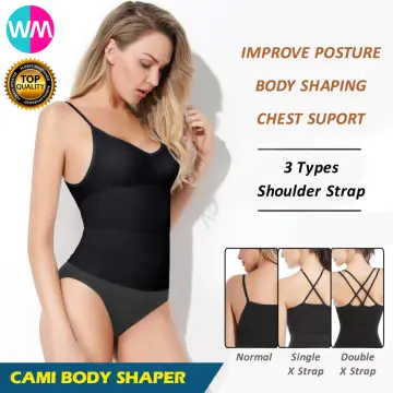 LODAY Tops For Women Tummy Control Tank Shaping Camisole Seamless Body Shaper  Slimming Cami Waist Trainer Vest Shapewear Waist Trainer Corset