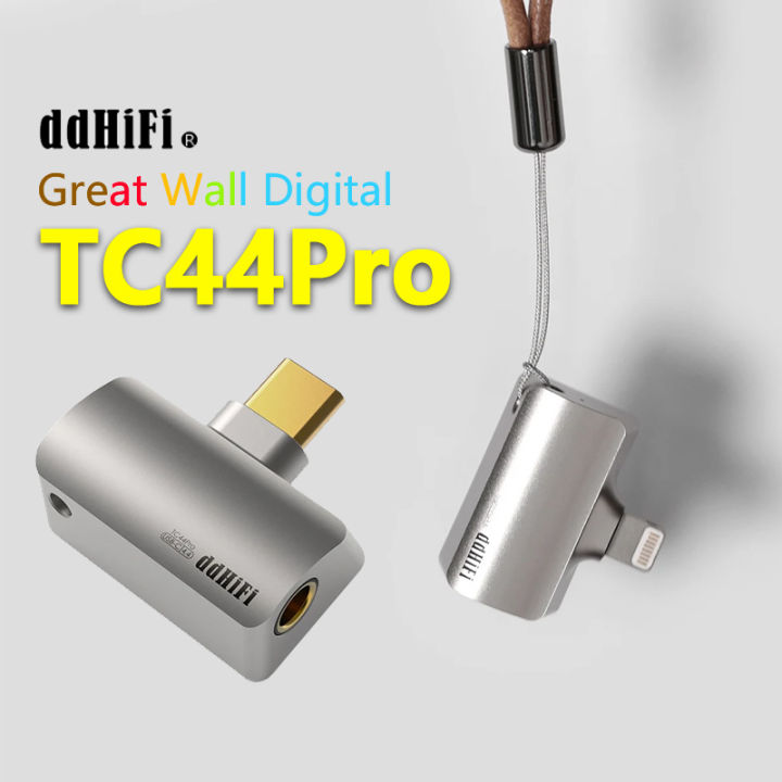 DD DdHiFi TC44 Pro USB-C / Lightning To 4.4mm Balanced DAC Dongle