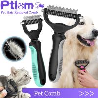 Hair Removal Comb Dog Grooming Shedding Combs Fur Trimming Dematting Deshedding