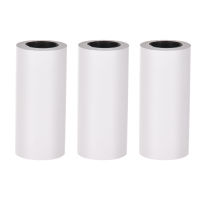 PeriPage PAPERANG Poooli Phomemo Printer Paper 3/5 Rolls Self-Adhesive Thermal Paper Roll White Sticky Paper BPA-Free 57x30mm without Backing Paper