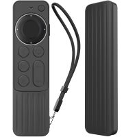 สำหรับ Ap Ple 2022สำหรับ รีโมทคอนลเคสซิลิโคนกันลื่นและป้องกันการตกสำหรับ Siri Remote 2 &amp; 3