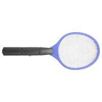 【CW】 Batteries Operated Hand Racket Electric Swatter Insect Garden Pest Bug Fly